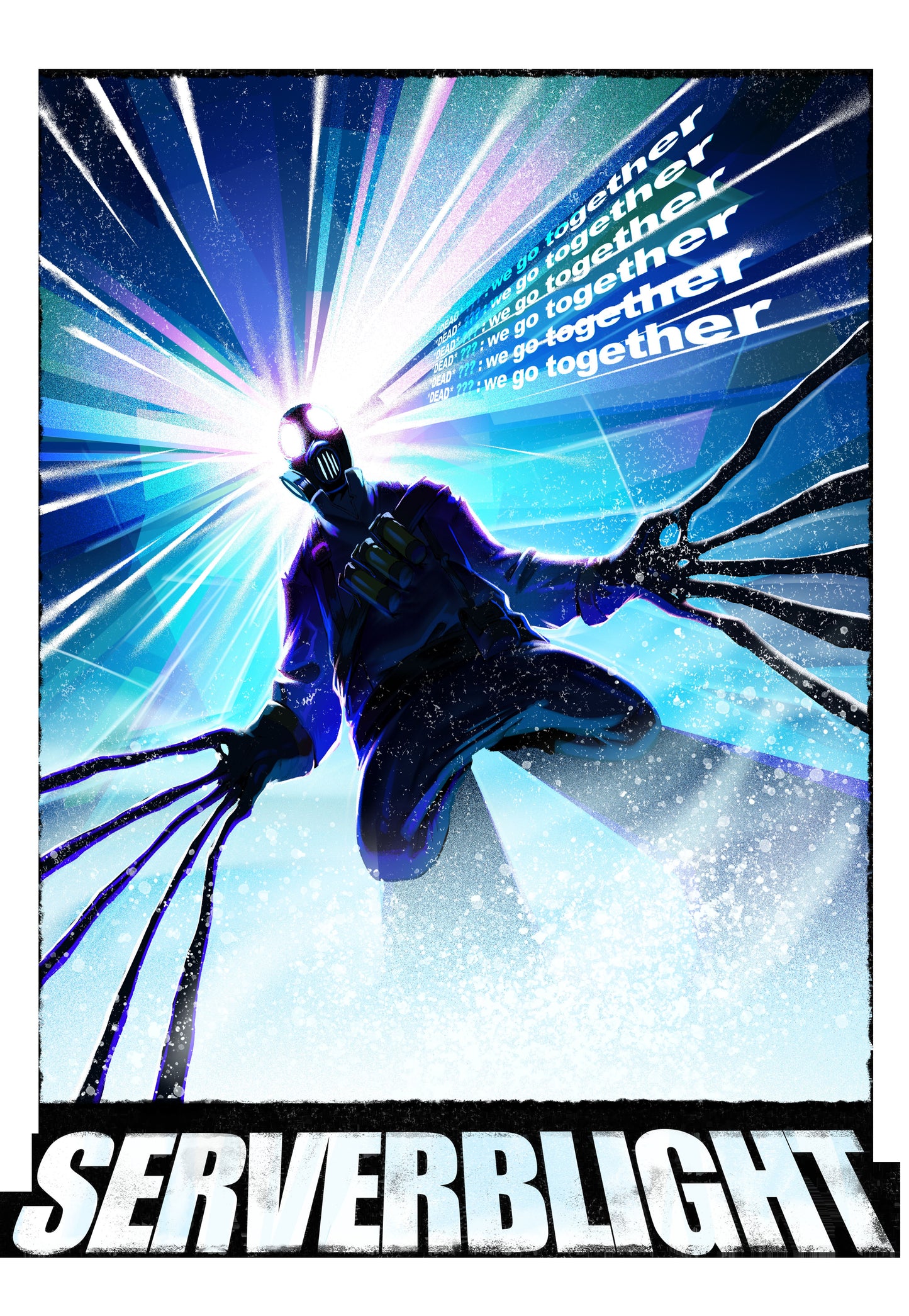 Blue Serverblight Tee