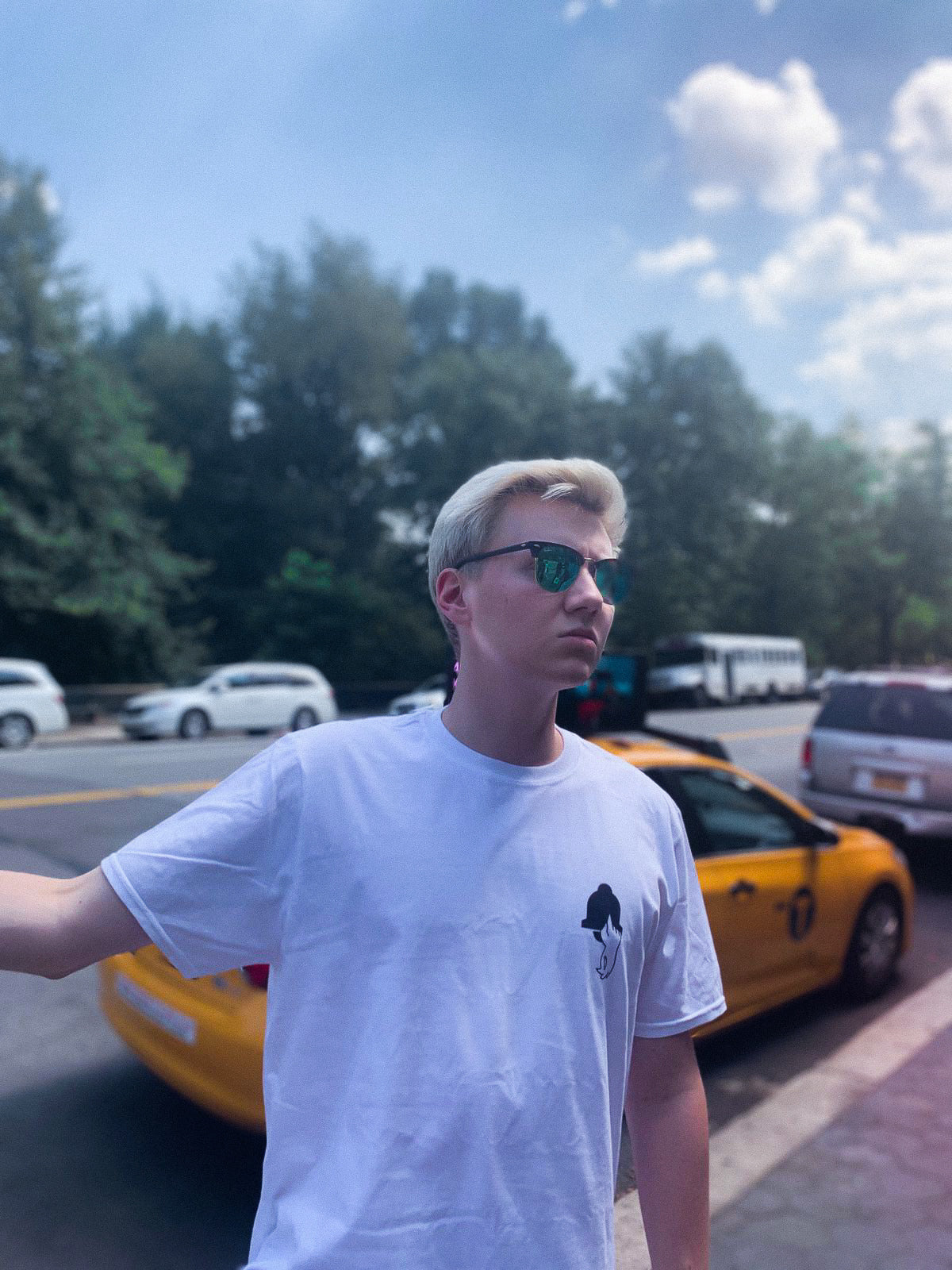 Notification White Tee - Pyrocynical Merchandise