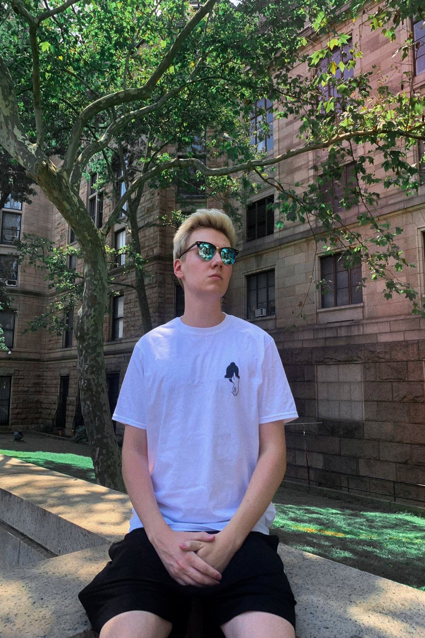 Notification White Tee - Pyrocynical Merchandise